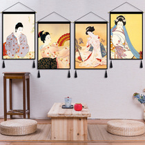 Bed and breakfast decoration Inn hanging painting Lady picture hanging cloth Bedroom headboard Living room sofa background wall Passage tapestry Tapestry