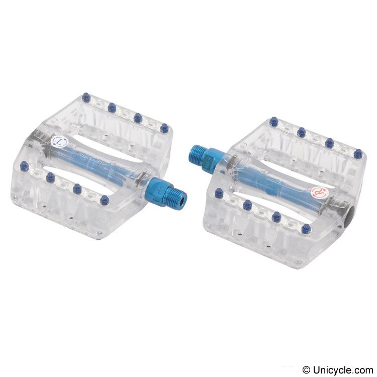 Kris Holm Studded wheelbarrow plastic pedal-transparent color