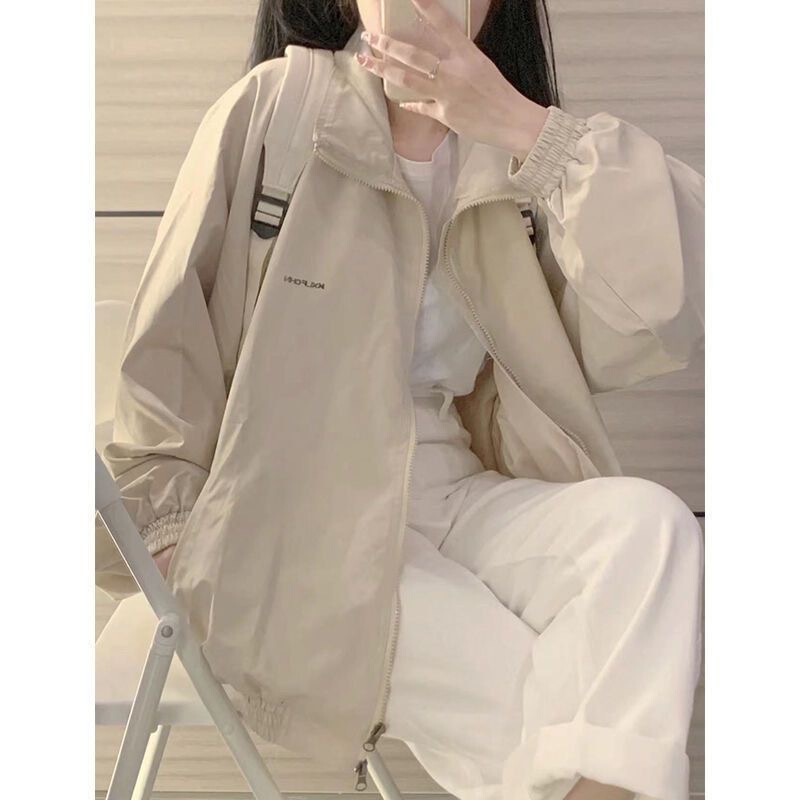 Japanese Retro Spring and Autumn Design Windbreaker New Jacket Loose Workwear Casual Top Baseball Versatile Jacket Spring Japanese Retro Spring and Autumn Design Windbreaker New Jacket Loose Workwear Casual Top Baseball Versatile Jacket Spring