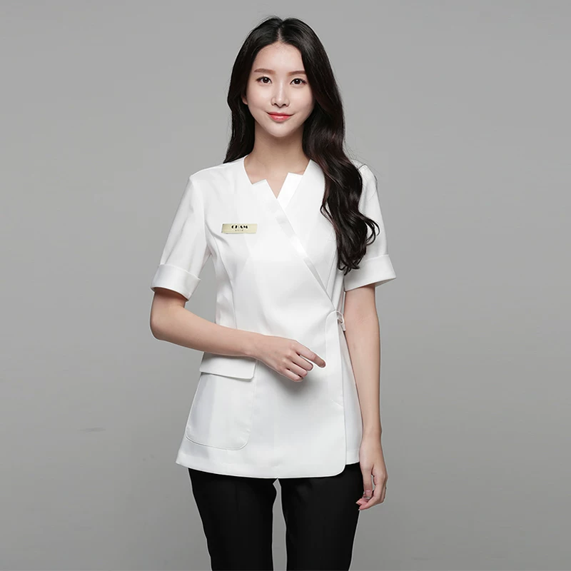 Дол зн Summer elite set, postoperative doctor uniform for work, for beauty salons