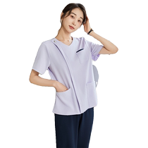 Duozhi dental doctor work clothes nurse clothes womens scrub clothes set hand washing clothes confinement center nursing clothes short sleeves
