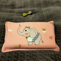 Озеро синий оранжевый слон подушка