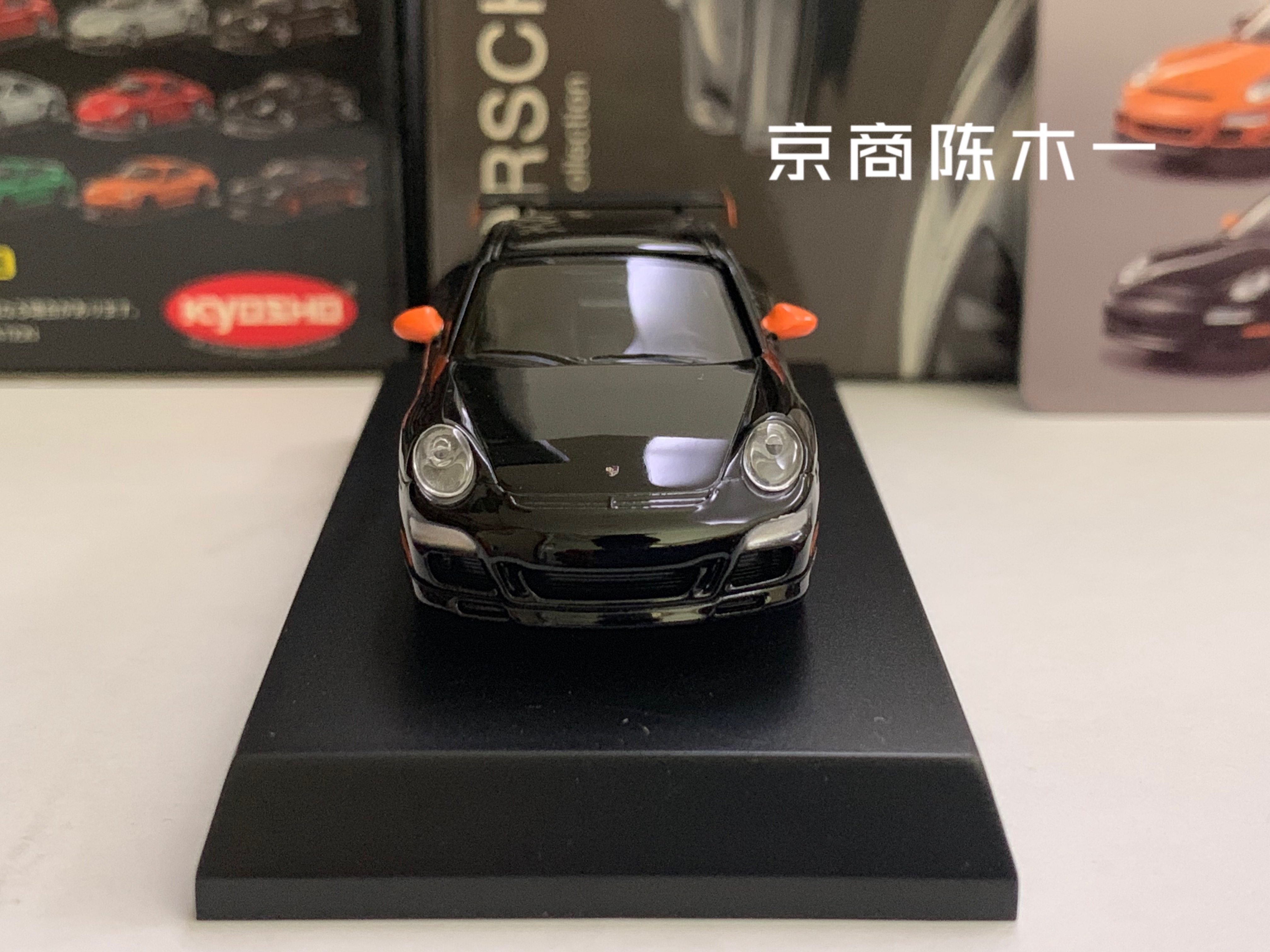 京商-おもちゃの置物,1:64,ipsche 911 gt3 rs 997,鋳造合金,装飾品