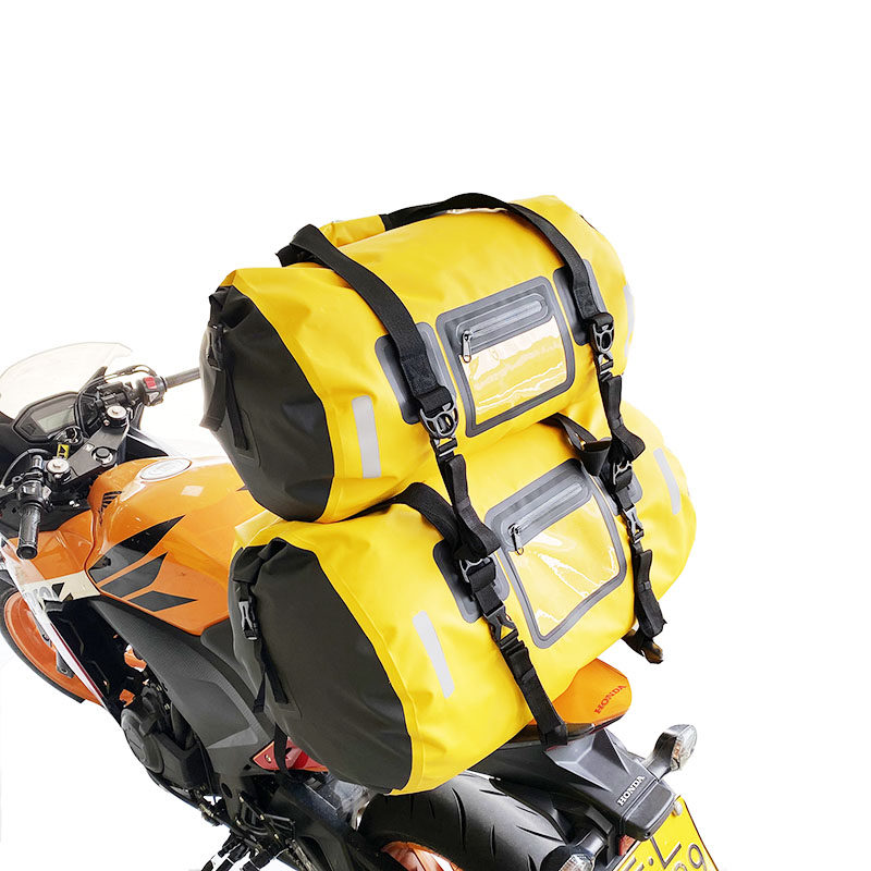 Full Waterproof Locomotive Tailback Bag Knight Rider Locomotive Bag Long-distance brigade Equipment Riding luggage Bag Customized