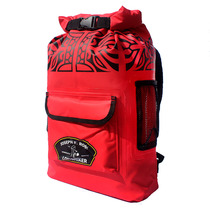 USA river tracing bag Waterproof bag Beach bag Men and women swimming bag Red drifting backpack Female island travel bag