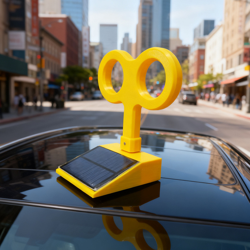 Car Roof Decoration Solar-Powered Rotating Wind-Up Decorative Model Gift Waterproof Anti-Fall Cute Style Car Roof Decoration Solar-Powered Rotating Wind-Up Decorative Model Gift Waterproof Anti-Fall Cute Style