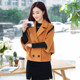 Cape Woolen Coat Women's Short 2023 New Spring and Autumn Style Korean Style Loose Temperament Small Woolen Coat