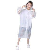 儿童雨衣长款全身防暴雨加厚男童女童小学生上学专用雨披户外旅行