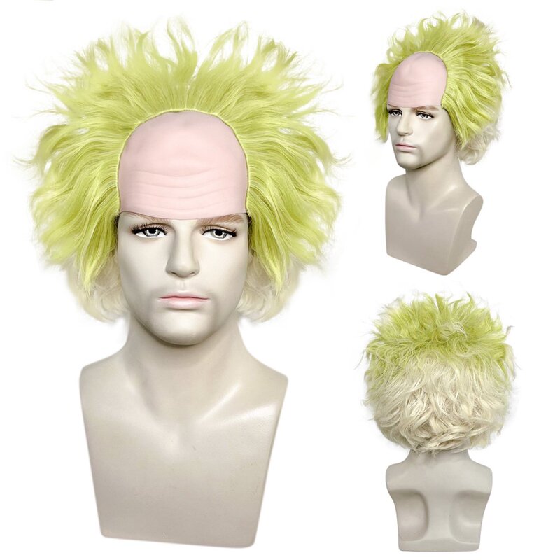 Yinjian Dafashi Beetle Juice 2 Adam Party Wig Shein Amazon Temu Cross-Border E-Commerce Exclusive Supply
