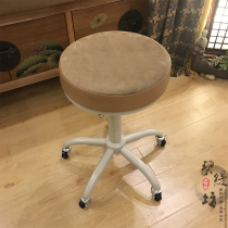 Beauty Stool Hairdressing Stool Beautician Stool Technician Stool Liftable Embedded Universal Wheel Jiangsu Zhejiang and Shanghai