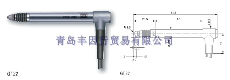 Swiss TESA inductive probe 03210802 GT31
