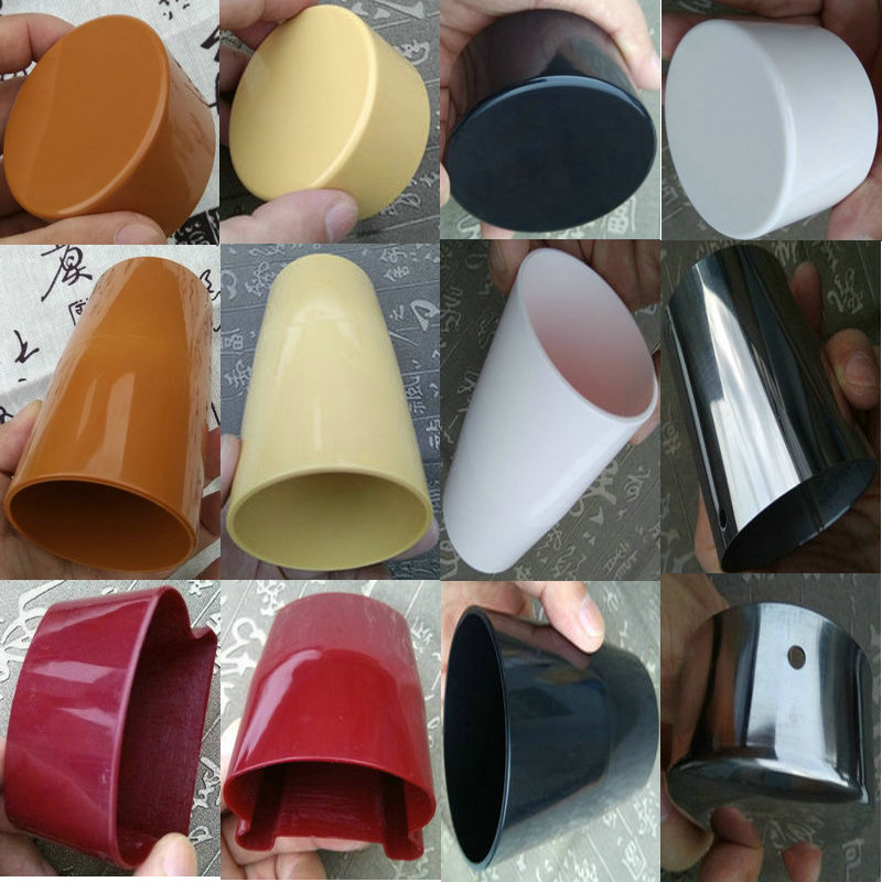 Steel Wood Stairway Post Enclosure Railing Accessories 50 50 60636 638PVC Armrest Cover Blocking Head Connection Universal