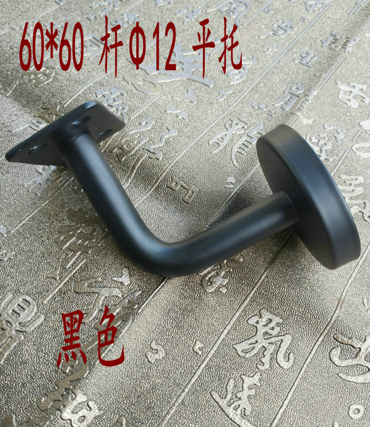 Stainless steel solid wall Black & White Silver Color column armrests Guard Railing Stairway Accessories Bestselling high price-performance ratio