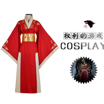 Rights game Cersei Cersei Lannister cos Costume Ice and Fire song Thrones Costume