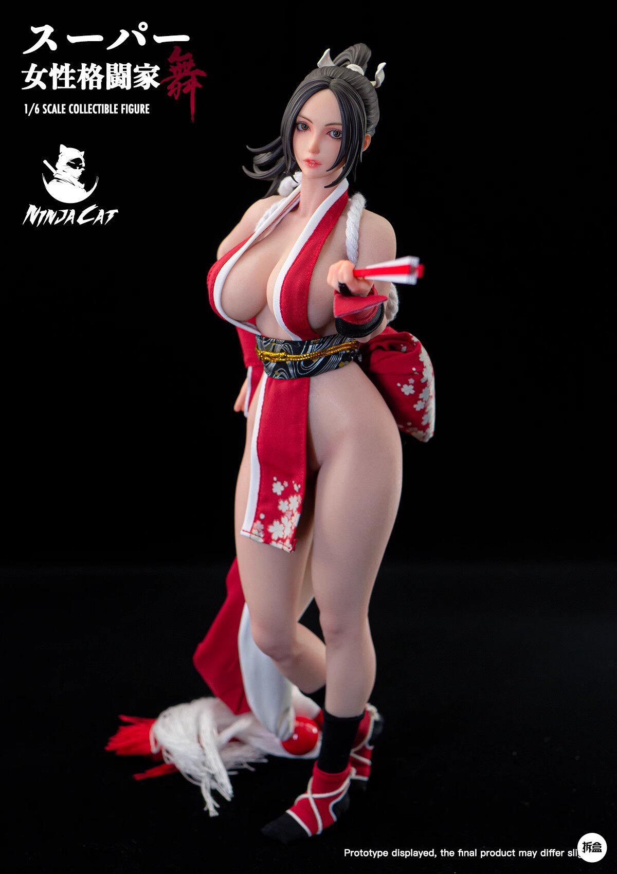 Ninja Cat N001 ザ・キング・オブ・ファイターズ 1/6 不知火舞 Ninja Cat N001 Mai Shiranui The King of Fighters 1/6 Action Figure