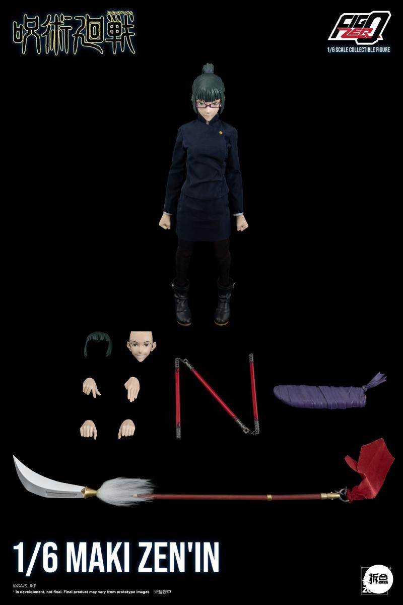 ThreeZero《Jujutsu Kaisen》Zenin Maki 1/6 Scale Female Action