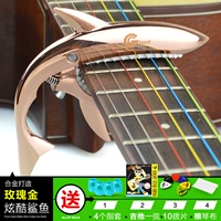 [Увеличение] Розовое золото+1 струна 10 веслей+4 Набор пальцев с профилактикой боли +1 ткань фортепиано