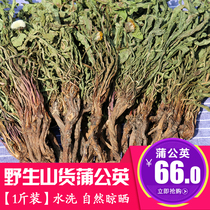 (3 years big root)Dandelion tea Wild pure natural premium whole mother-in-law Dingshan goods with dried roots 500g
