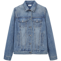 dzzit denim jacket 2024 spring counter new American retro trend denim trend women