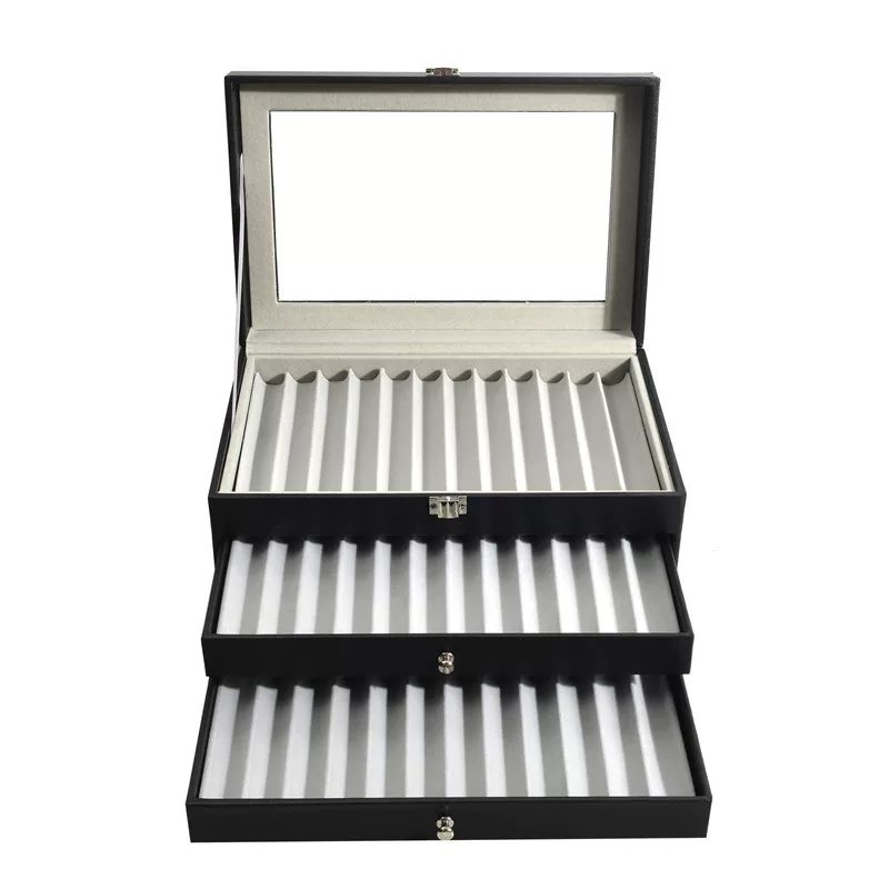 梦冉 Storage box, transparent ballpoint pen, capacious stand