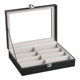 Mengran watch glasses storage box multi-grid sunglasses counter display finishing box household drawer jewelry box large capacity