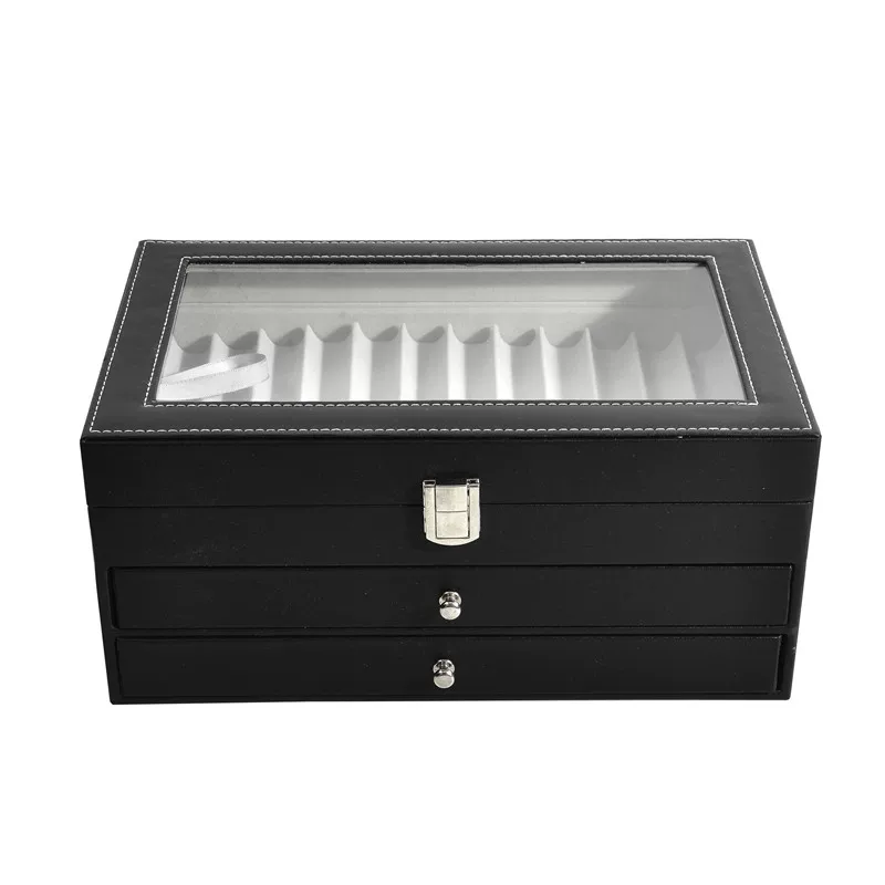 梦冉 Storage box, transparent ballpoint pen, capacious stand