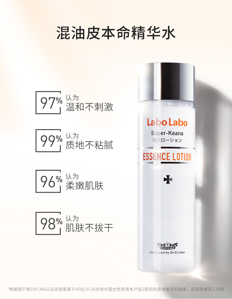 临期 Dr.Ci:Labo 城野医生 果酸精华水 200ml 双重优惠折后￥99包邮包税