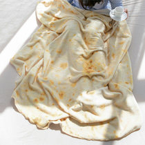 Tortilla Blanket Taco Blanket Tortilla Flannel Thick Blanket Knee Sofa Nap Blanket