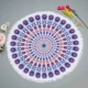 Khăn choàng ngoài trời mandala in khăn boho tròn mat yoga dã ngoại khăn tắm tấm thảm quá khổ