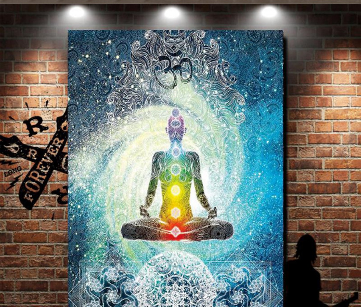 Ấn Độ Đông Nam Á Phật Tapestry Treo Phòng ngủ Trang trí phòng Yoga Thiền Tapestry Living Hall Rèm vải Khăn trải bàn tấm vải treo tường