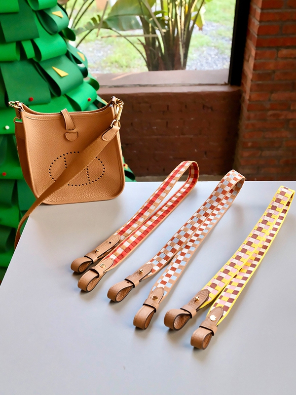 Suitable for Hermès Evelyne Mini Shoulder Strap Modification, Woven Shoulder Strap, Length and Color Options Available