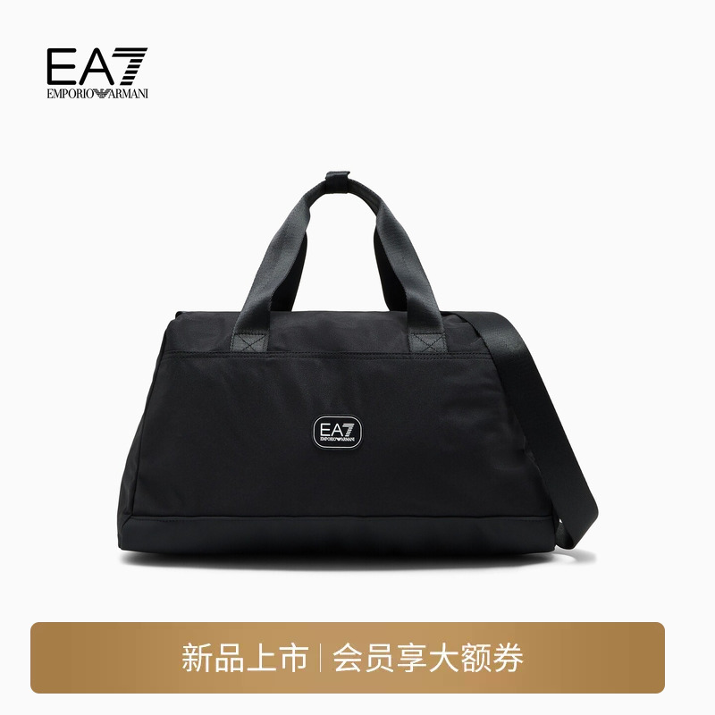 Emporio Armani/Armani Ea7/26 New Autumn and Winter New Sports Large-Capacity Portable Fitness Bag for Men and Women