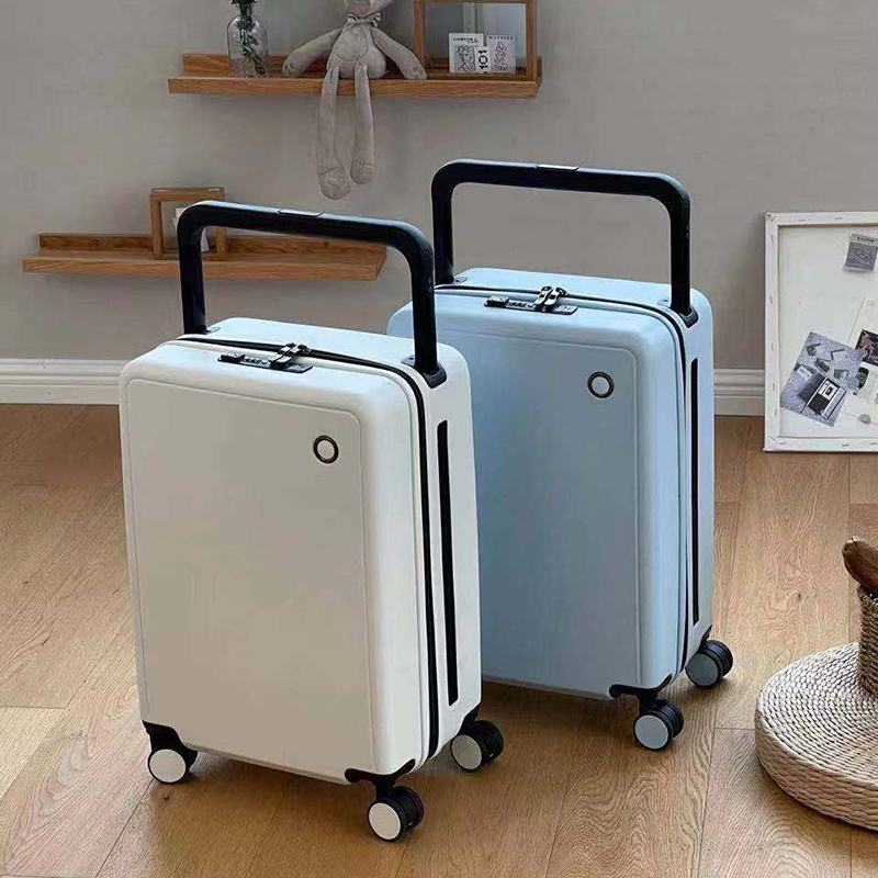 Geshi Road new small light luggage female Japanese wide trolley 20-inch boarding case high-value password box tide