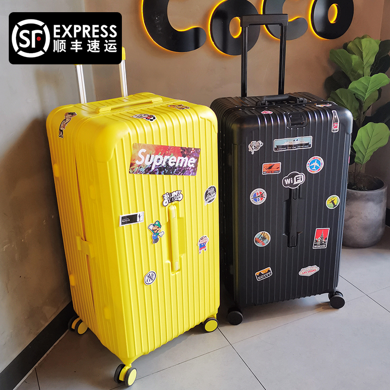 Gshi Road suitcase with large capacity password box 32 inches men in the new female super large travel suitcase