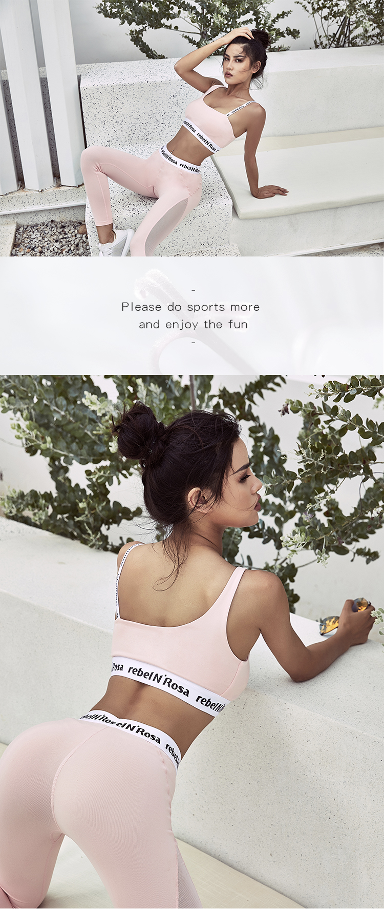 Rebel N Rosa Song Xinxin sốc áo thể thao chạy bộ nữ không có vòng thép tập thể dục yoga làm đẹp trở lại mùa hè áo ngực tập gym
