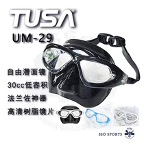 Japan TUSA RM29 Great Divine Mirror Light Weight Small Volume Flange Zo Professional Free Subwater Lung Spot