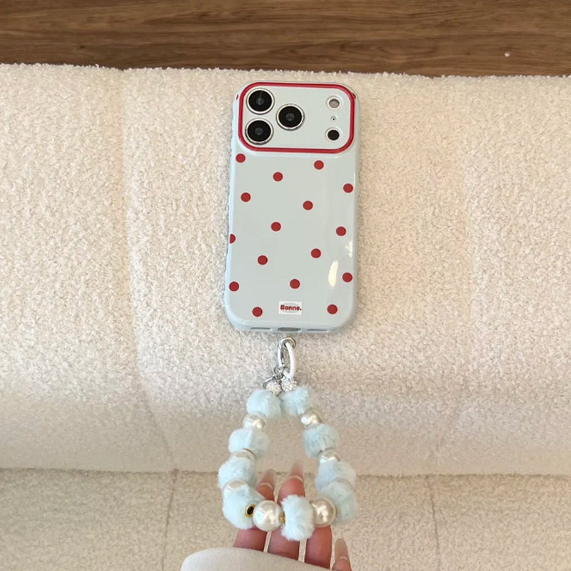 Colorful Simple Polka Dot Phone Case with Camera Button Protection, Suitable for Apple 17 Pro Max, New iPhone 16 Model, 15 Women's Model, 14 Korean Style with Lanyard, Anti-Drop Full Protection Case, 17 Personalized Creative Design Colorful Simple Polka Dot Phone Case with Camera Button Protection, Suitable for Apple 17 Pro Max, New iPhone 16 Model, 15 Women's Model, 14 Korean Style with Lanyard, Anti-Drop Full Protection Case, 17 Personalized Creative Design