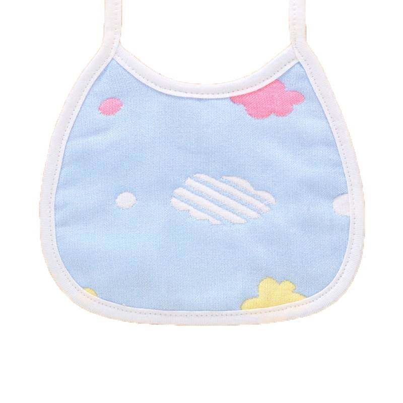 012 years old 6 layers of gauze baby bib pure cotton gauze napkin