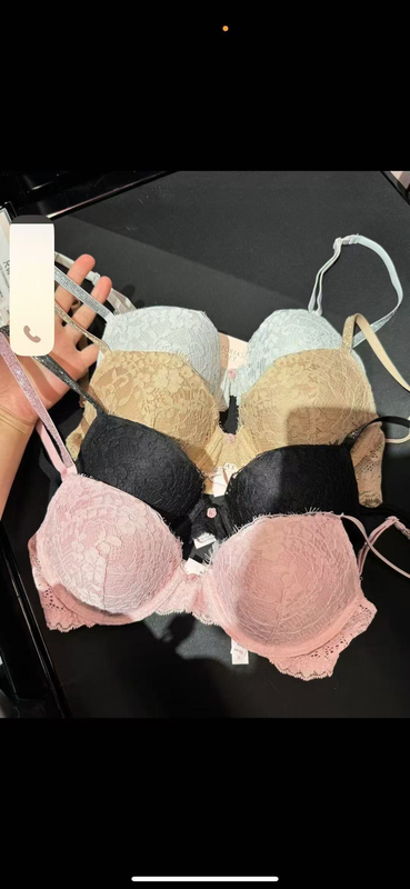 Victoria's Secret Fantasy Lace Rhinestone Strap Thin Padded Bra for Women 24 Autumn/Winter (Can Be Paired with Panties) Victoria's Secret Fantasy Lace Rhinestone Strap Thin Padded Bra for Women 24 Autumn/Winter (Can Be Paired with Panties)