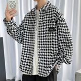 Демисезонное шерстяное пальто, куртка, осеннее, европейский стиль, оверсайз