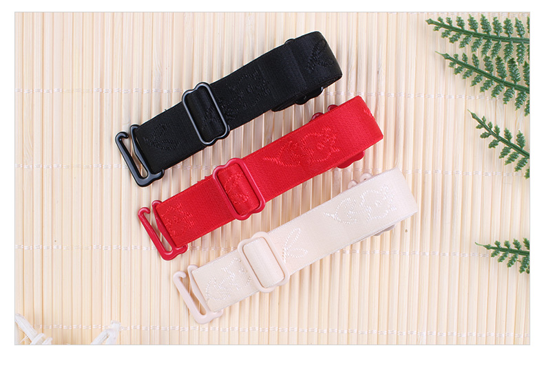 Đêm giao thừa của vải căng dây in đồ lót quai ngang Vai áo ngực với dây áo ngực chống trượt rộng dây áo quai trong