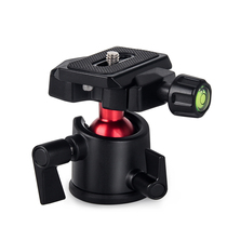 Professional photo tripod 3 8 conversion 1 4 screw interface gimbal base accessories Aluminum alloy ball gimbal frame