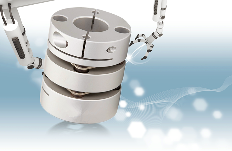 Promotional aluminum alloy single-diaphragm coupling double-diaphragm coupling complete models of motor coupling