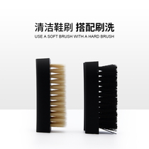  Red ant sneakers cleaning soft hair brush washing shoes artifact white shoes turn fur horse bristle soft hair shoes face brush