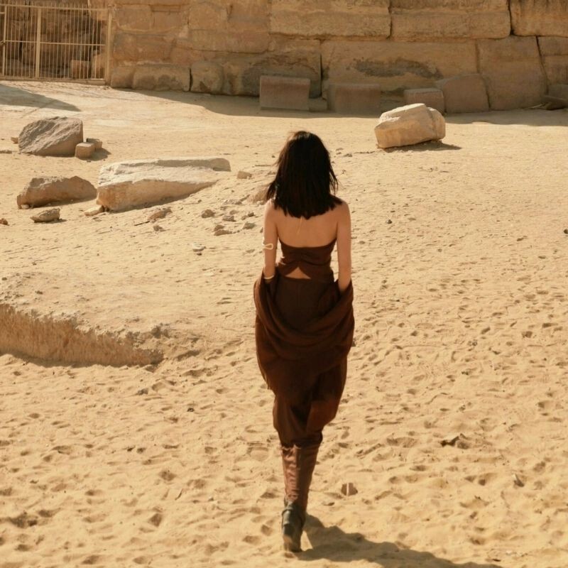 Xinjiang, Great Northwest China, Ningxia Dune Wasteland Style Travel Photography Outfit, Egypt, Dubai, Turkey Travel Wear Long Dress Xinjiang, Great Northwest China, Ningxia Dune Wasteland Style Travel Photography Outfit, Egypt, Dubai, Turkey Travel Wear Long Dress