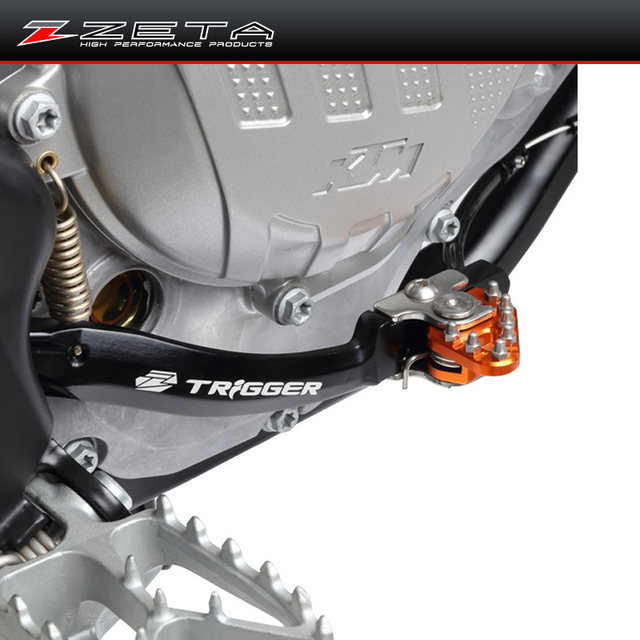 Japanese Zeta Off-Road Motorcycle Modified Brake Lever Adjustable Brake Pedal Anti-Fall Racing Modification Cnc