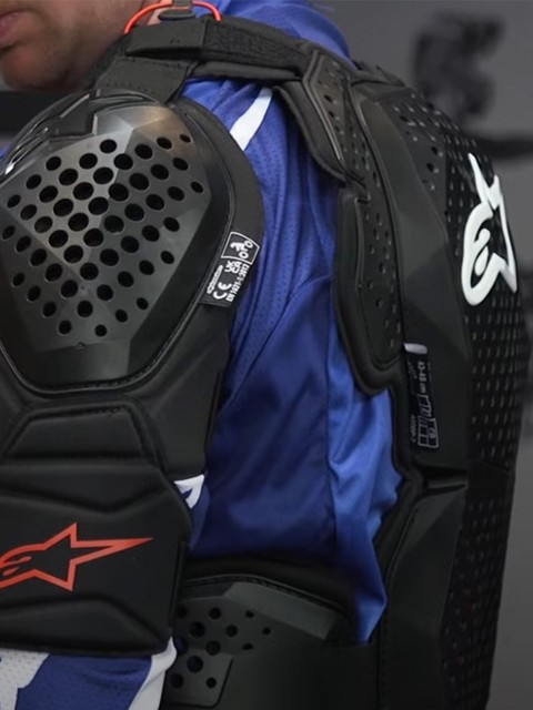Alpinestars Armor a Star A10 Off-Road Armor Motorcycle Riding Chest Armor Anti-Fall Full Armor Riding Equipment