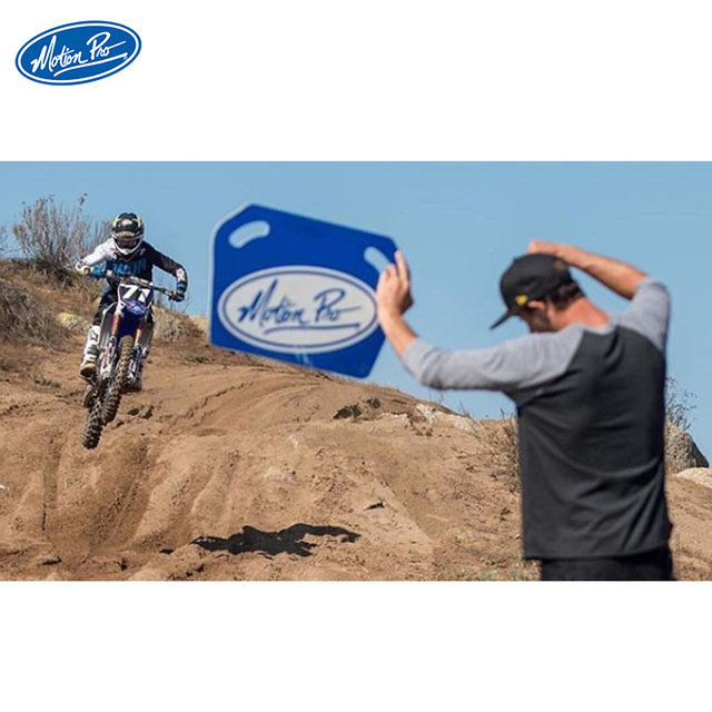 American Motion Pro Off-Road Motorcycle Scoreboard Racing Competitive License Plate Ama Team Handwritten Brand