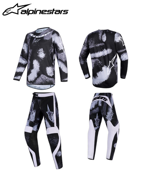 26 Italian A-Star Kidsren's Off-Road Motorcycle Cycling Clothing Set Youth Protective Breathable Small Size Racing Clothing