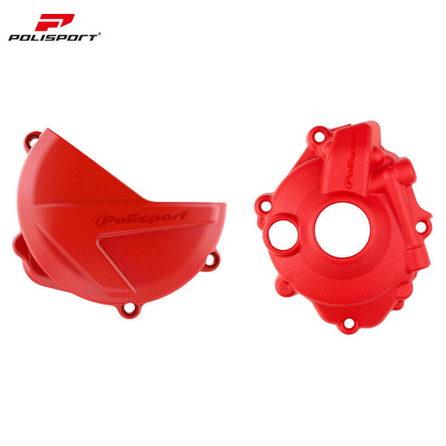 Portuguese Polisport Off-Road Motorcycle Engine Protective Cover Clutch Magneto Anti-Collision Cover
